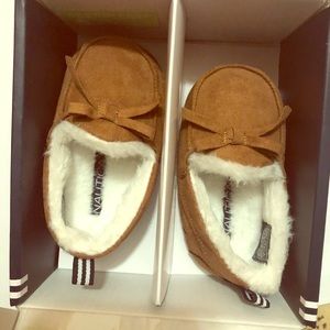 Nautica toddler slip on moccasin